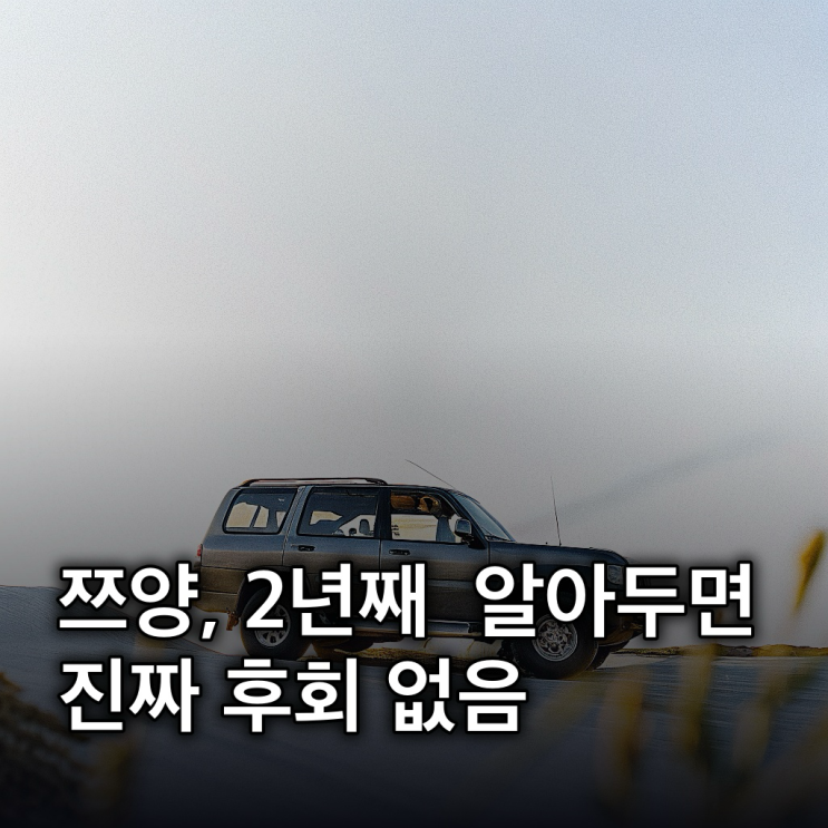  쯔양, 2년째 국산 SUV 탑승? KGM 토레스 이유는 바로 실용성