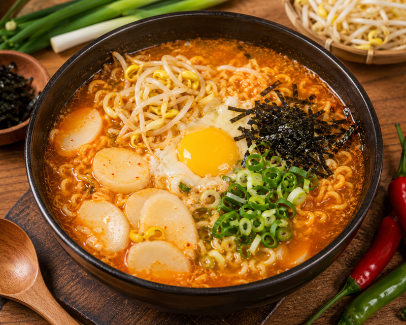 틈새라면 계떡 레시피