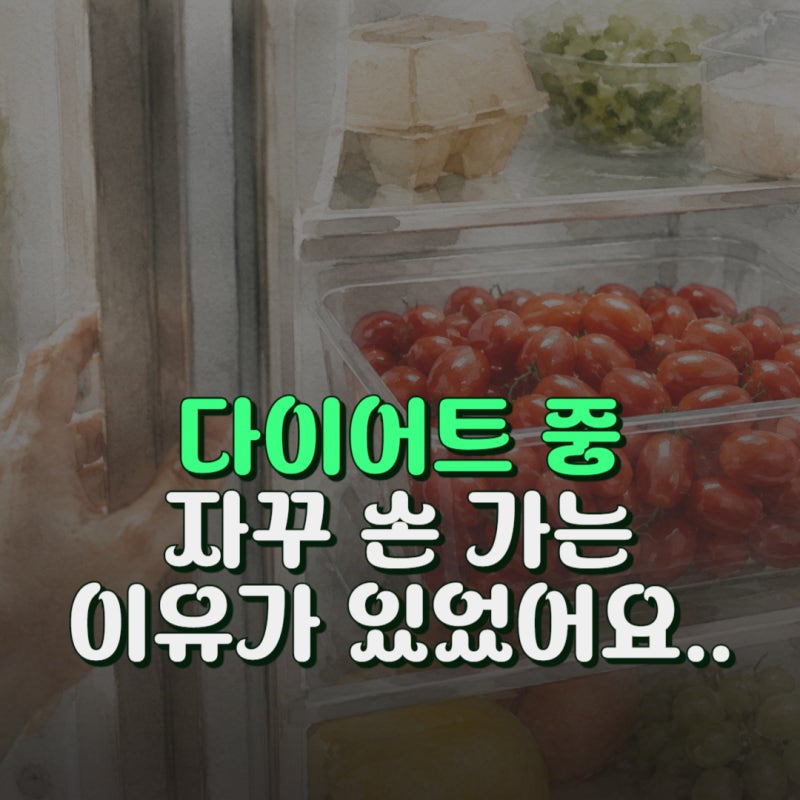 대추방울토마토 칼로리, 다이어트에 진짜 효과 있을까