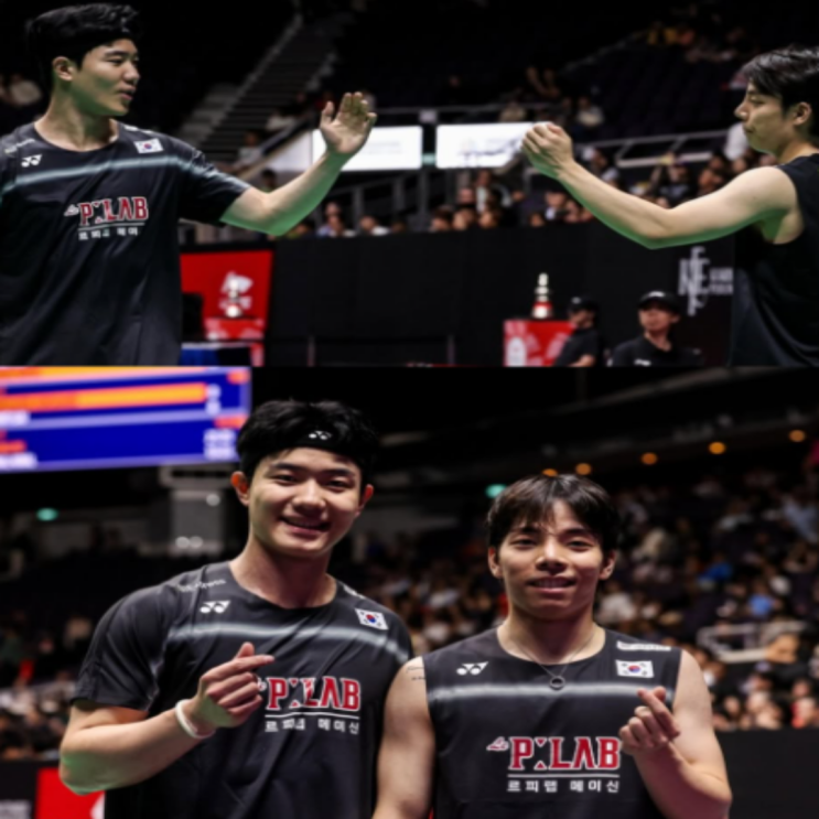 강민혁-기동주 BWF 인도네시아오픈 16강 진출!! 일본의 호키 타쿠로-고바야시 유고와 8강을 놓고 겨룬다!! 서승재-김원호 조와 결승에서 만나자!!