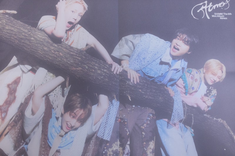 SHINee 'Atmos' 專輯開箱 / 第六張迷你專輯 Weather Rock / RaIn Ceremony / PrIsmIc Atmos / SMini