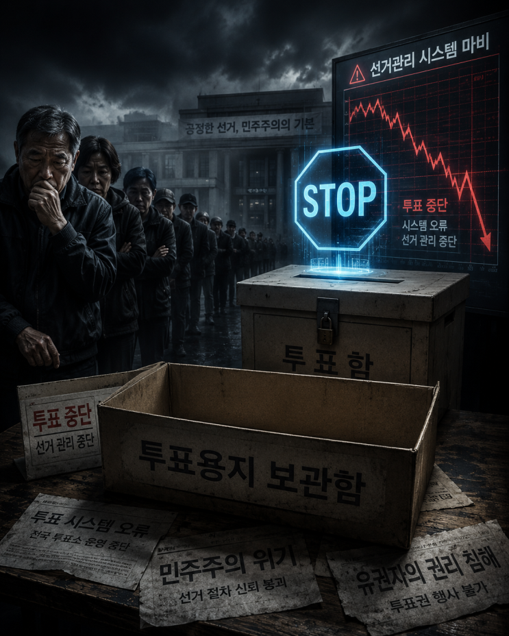 <b>투표 중단</b>?" 서울 송파·강남·광진 초유의 사태… <b>선관위</b>의... 