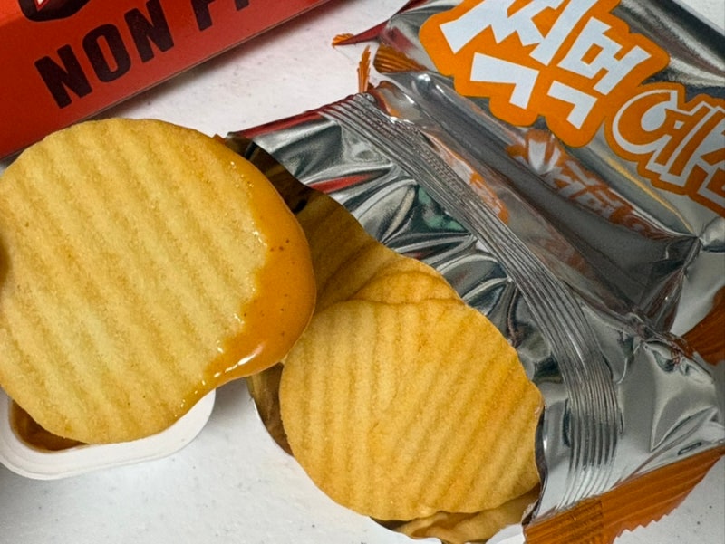 오리온 찍먹 예감 치폴레마요 소스맛 솔직 후기 (맥주 안주로 추천하는 과자)