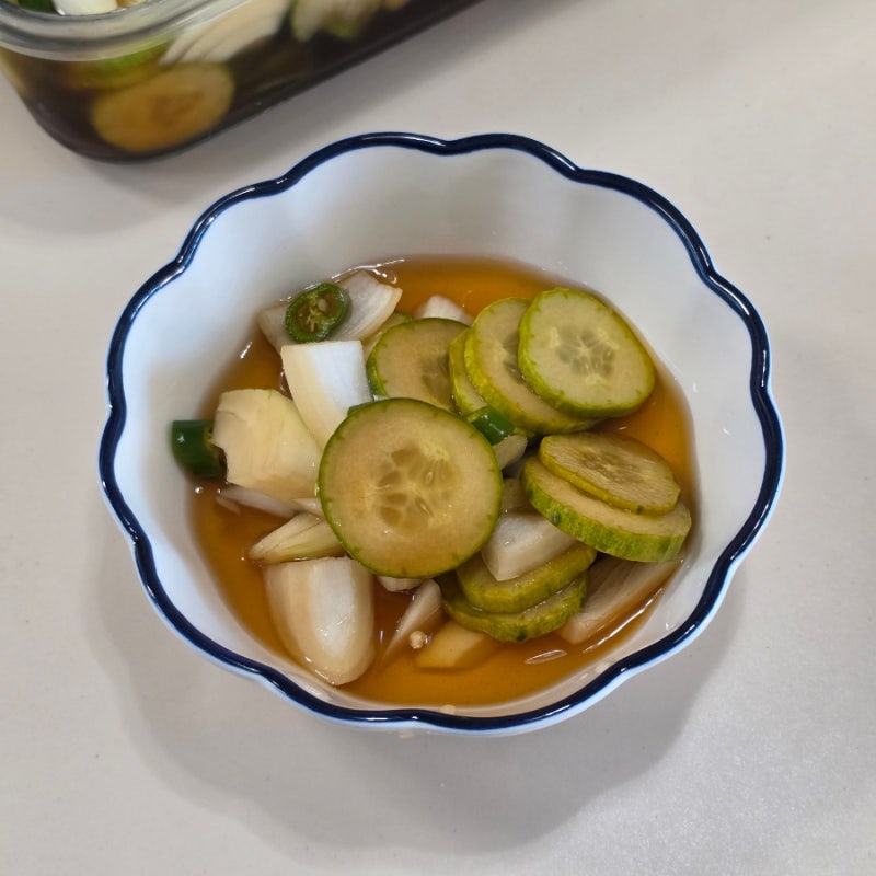 오이장아찌, 시판 간장으로 간단한 밑반찬 만들었어요