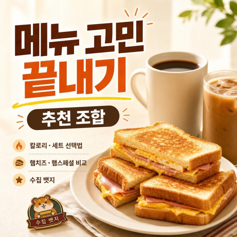 이삭토스트 메뉴 고르기 전 꼭 볼 추천 조합과 칼로리·세트 선택법
