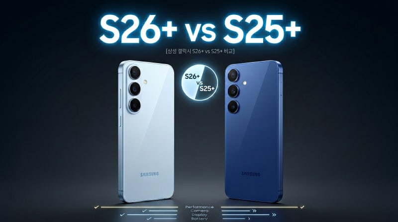 갤럭시S26 플러스 vs S25 플러스 스펙 비교 구매 전 꼭 확인