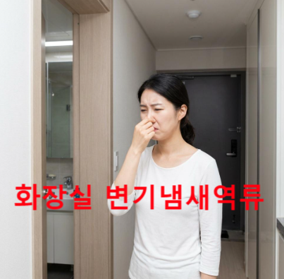 화장실 변기냄새역류 완벽 차단하는 베스트 3 방법