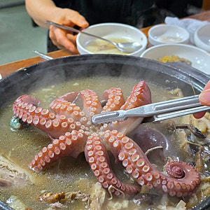대전 한화생명볼파크 주변 맛집 별뜨는집 해신탕 후기