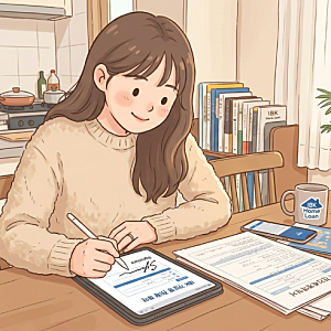 중기청 버팀목 비대면 전세 대출 1회차 연장 우리은행어플(앱) 신청방법 목적물 변경 X, 묵시....