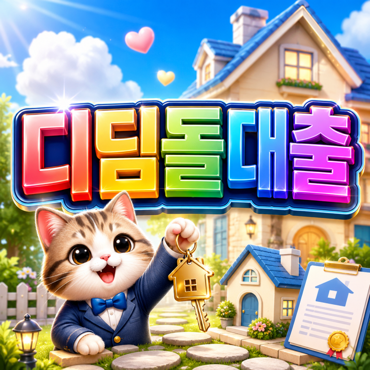  2026 디딤돌대출 최대 3.2억원 혜택! 무주택 내 집 마련 조건부터 신청방법까지!