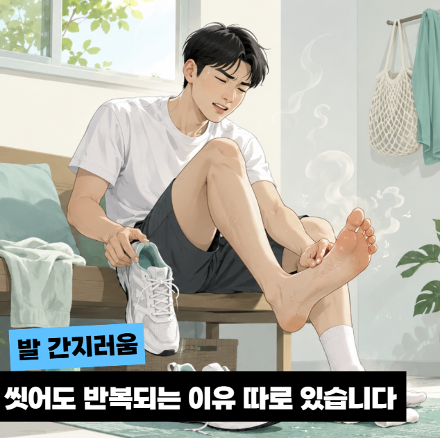발 씻어도 여름마다 반복된다면...? 무좀 원인, 알고보니 "이 습관"