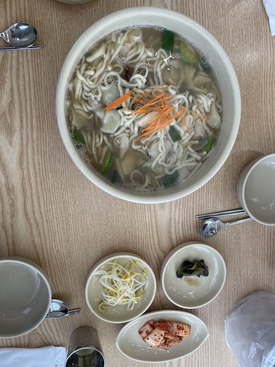 모녀 칼국수 팥죽 사진 2
