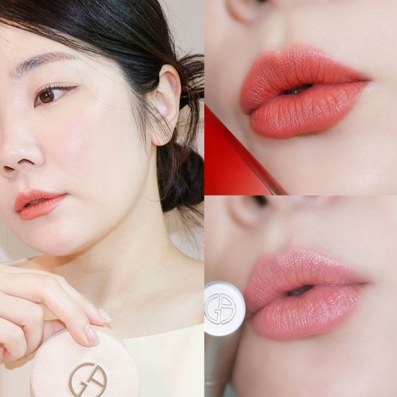 신제품 아르마니 뷰티 NEW 파워패브릭 쿠션 & 틴트로 벨벳피부 태연 화보 메이크업