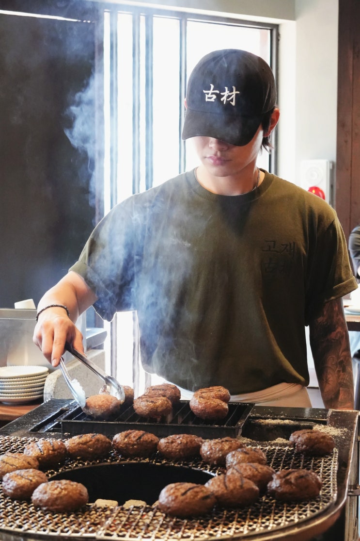  제주공항 근처 맛집 추천 점심 고재 숯불함바그 제주도민 맛집