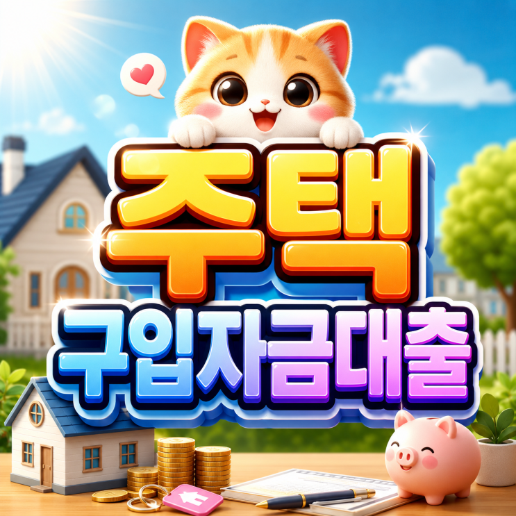  2026 주택구입자금대출 최대 4억원 혜택 받는 조건부터 신청방법까지!