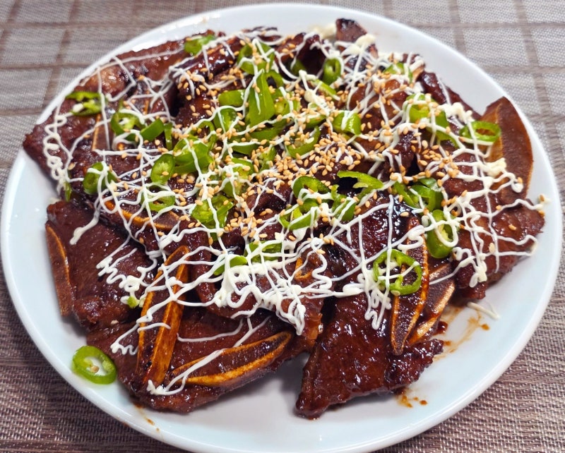 백설 소갈비양념 청양마요 LA갈비찜 레시피