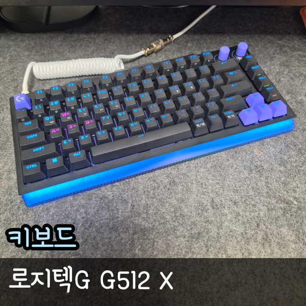  발로란트 래피드 트리거 키보드 추천, 로지텍G G512 X