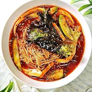 망향 비빔국수 레시피 냉면 육수 양념장  만드는 법