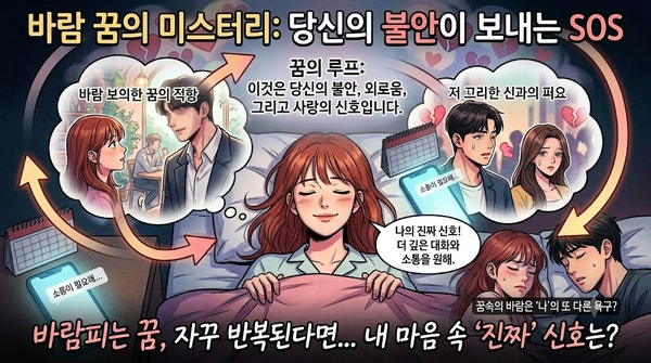 바람피는 꿈 반복