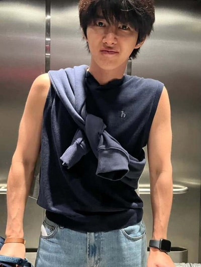 황광희 맞아? LA서 공개한 벌크업 성공한 근황