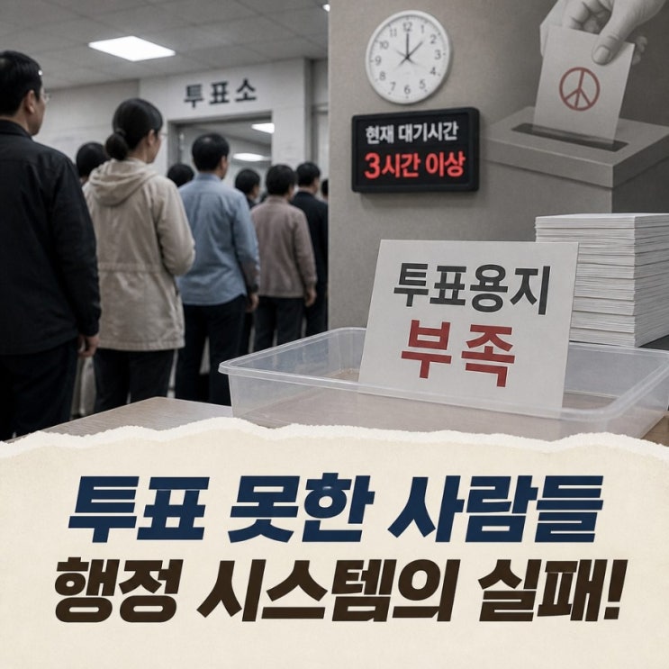 <b>선관위 투표용지부족</b>사태 일파만파