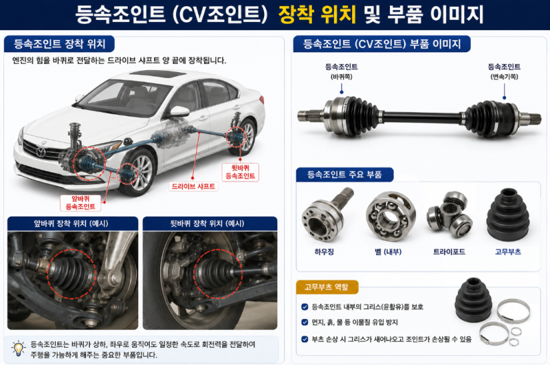 자동차 등속조인트란?