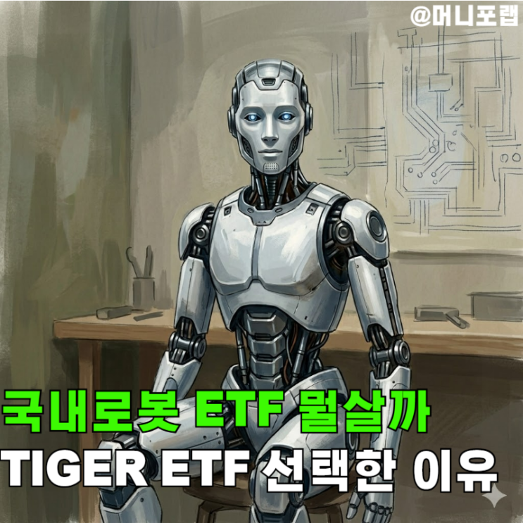  국내로봇 ETF 뭘살까, 'TIGER 코리아휴머노이드ETF' 투자한 이유