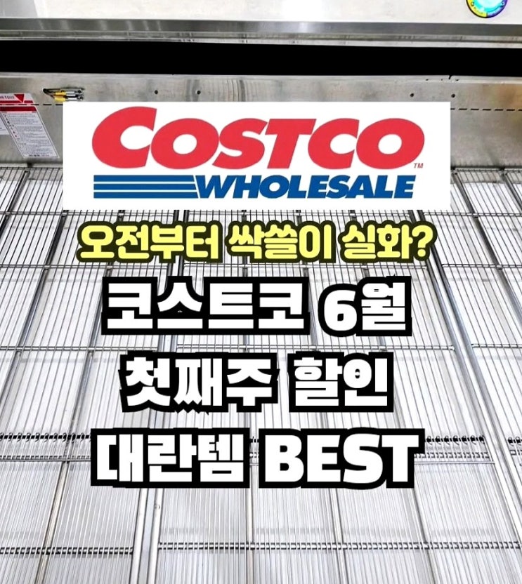  코스트코 6월 할인 세일 첫째주 품절대란템 BEST