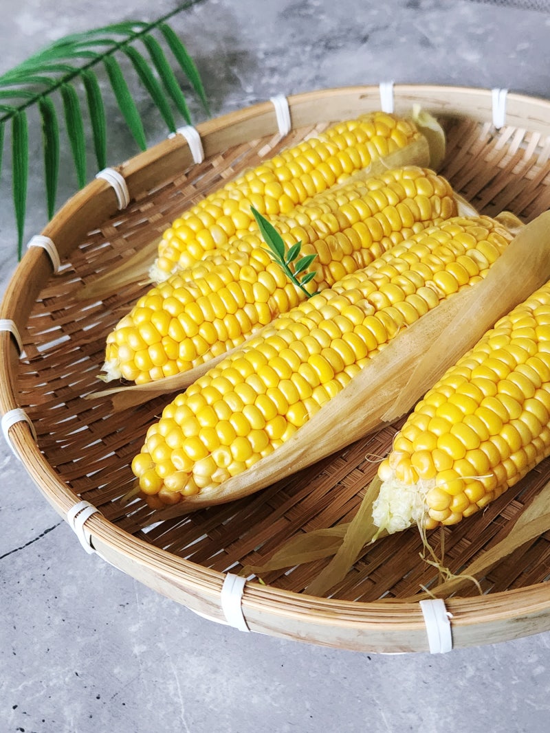 전자레인지 초당옥수수 삶는법 시간 보관법, 칼로리