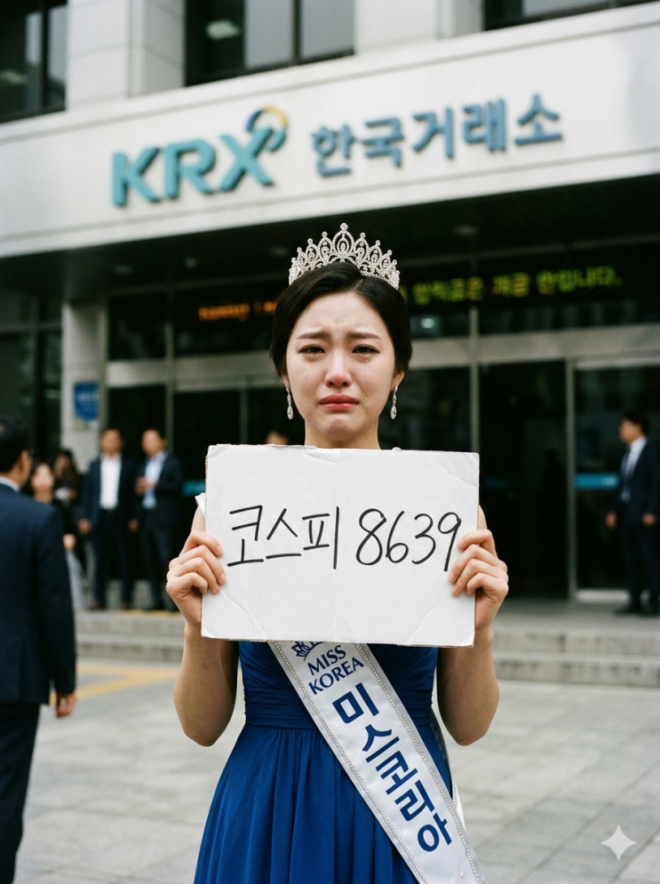  코스피 젠슨황 사장님 방문 앞두고도 갑자기 냉각 -1.84% 하락하며 8600선 지지 원달러환율 금융위기 후 최고 수준 1540원