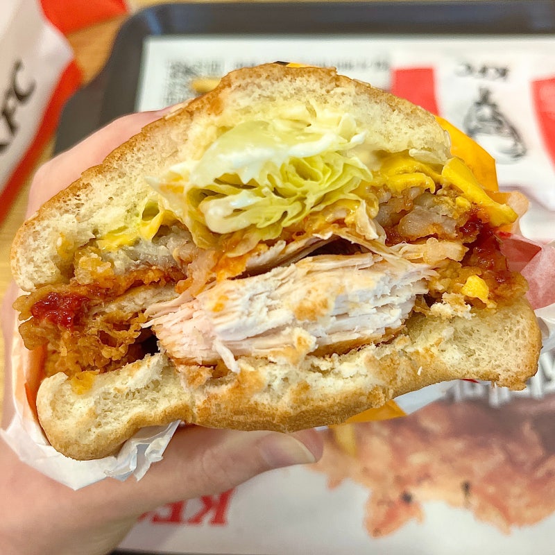 KFC 징거타워세트 햄버거는 역시 케이에프씨!