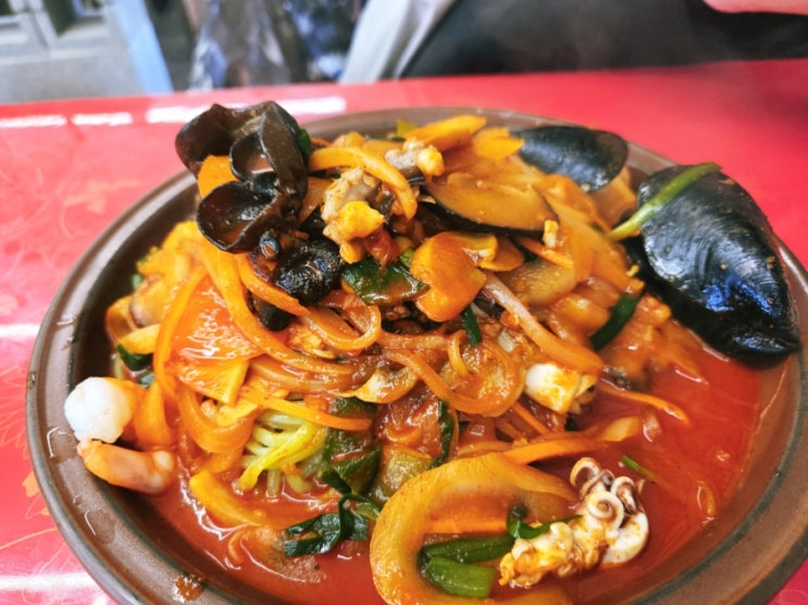  울산 삼남읍 맛집 돌콩해물쟁반짜장, 7살 아이와 함께한 가족 메뉴 추천 솔직후기