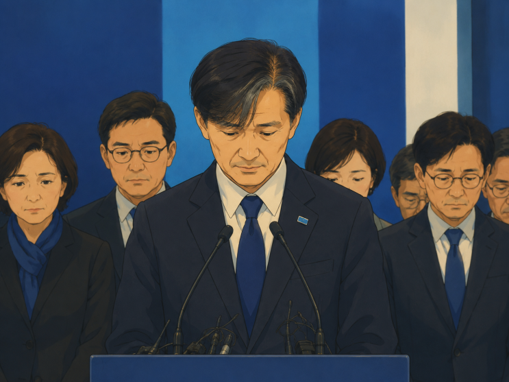 <b>조국</b>혁신당 <b>조국</b> <b>대표</b>  <b>당대표</b>직 <b>사퇴</b> 발표,핵심 내용 총정리...