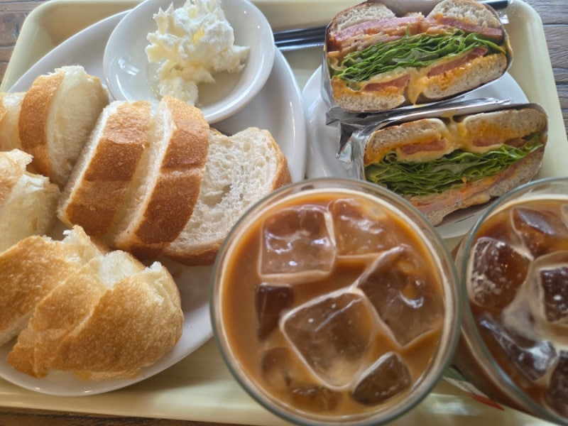 바게트와 베이글 그리고 커피가 맛있는 분당 릴리브라운- 그리고 주차장은?