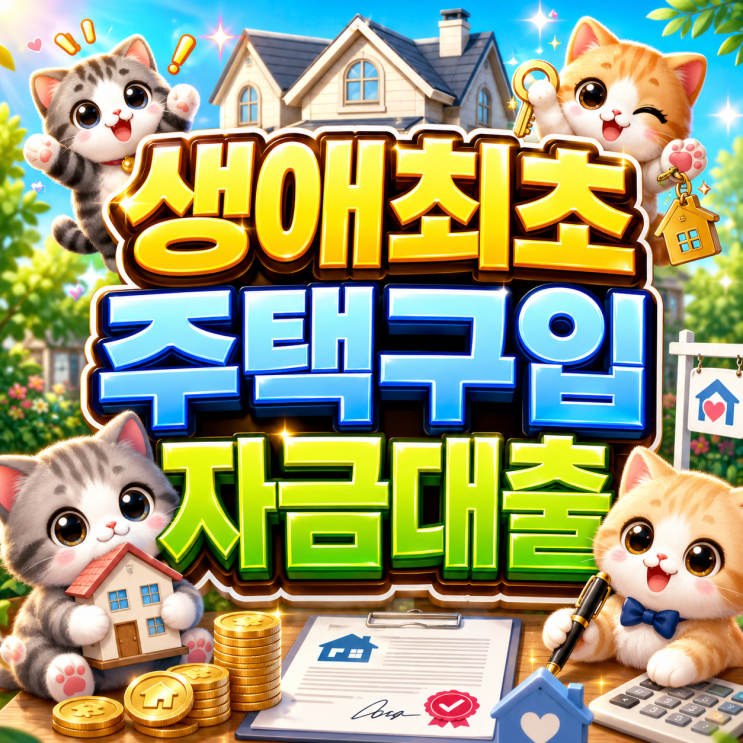  2026 생애최초주택구입자금대출 최대 3.2억원 혜택 받는 조건부터 신청방법까지!