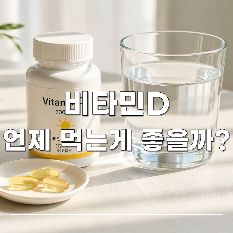 비타민디 효능 4가지와 하루 권장량 정리