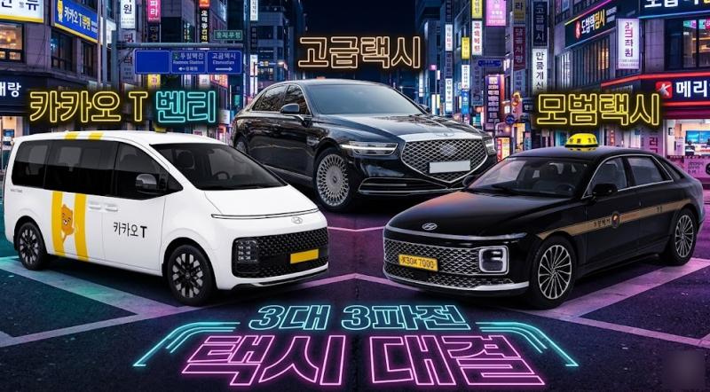 [택시] 모범 vs 블랙(고급) vs 벤티(승합5인), 뭐가 다를까? 택시 요금·조건 총정리 및 앞으로의....