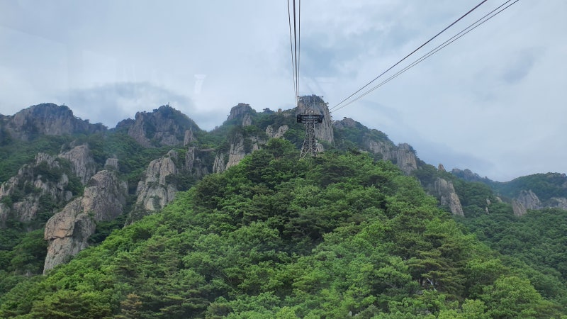 [1일2산] 전북 완주·충북 영동 "대둔산, 천태산" 최단코스