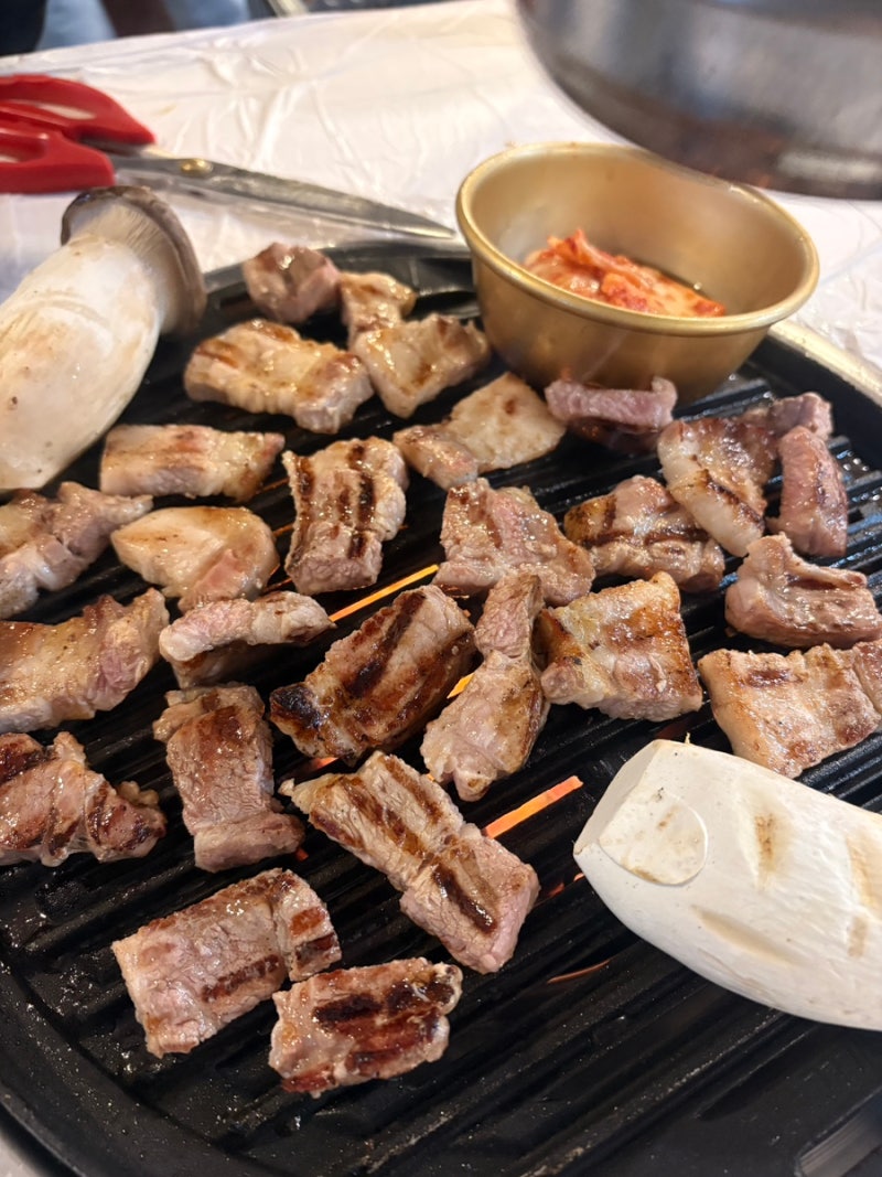 [양화 한강 공원 아리수 만찬] 한강뷰와 함께 즐기는 셀프 선상바베큐 식당 후기 (한강 야장 ....