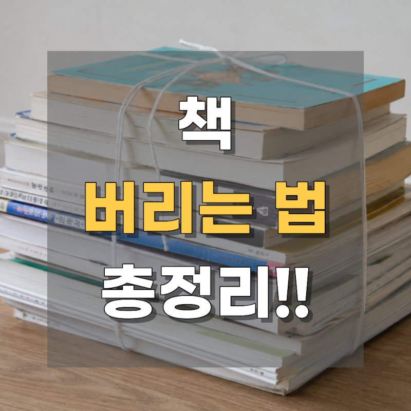 책버리는법 총정리, 종이류 배출 기준