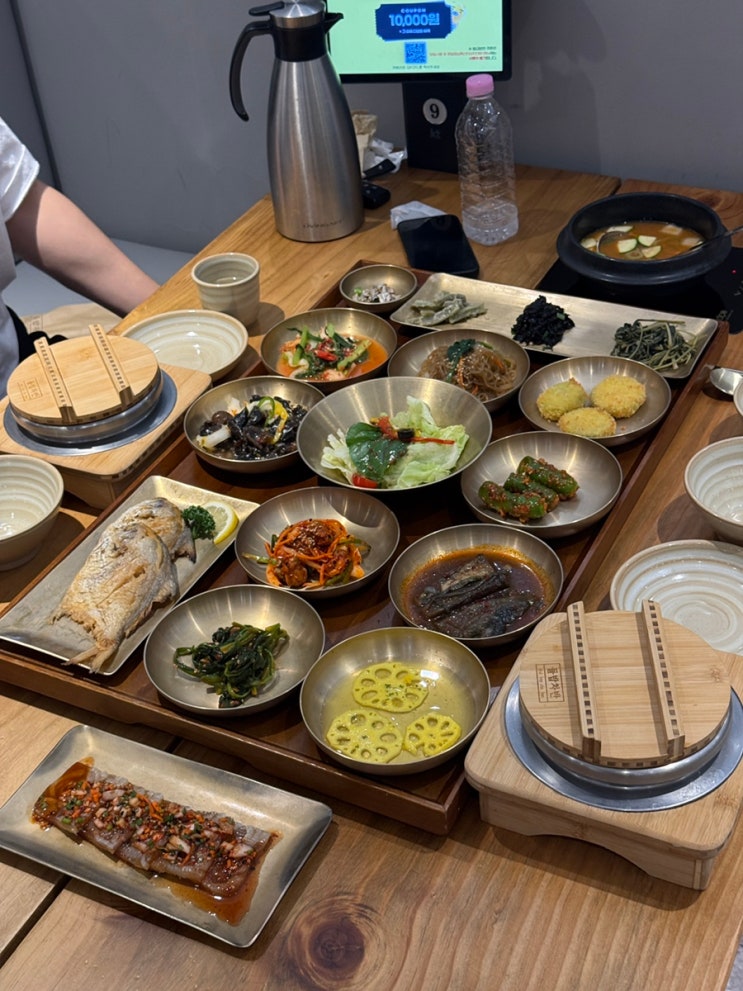  압구정한정식 맛집 들밥차반 신사점 점심특선 16,900원 솥밥 정식 후기