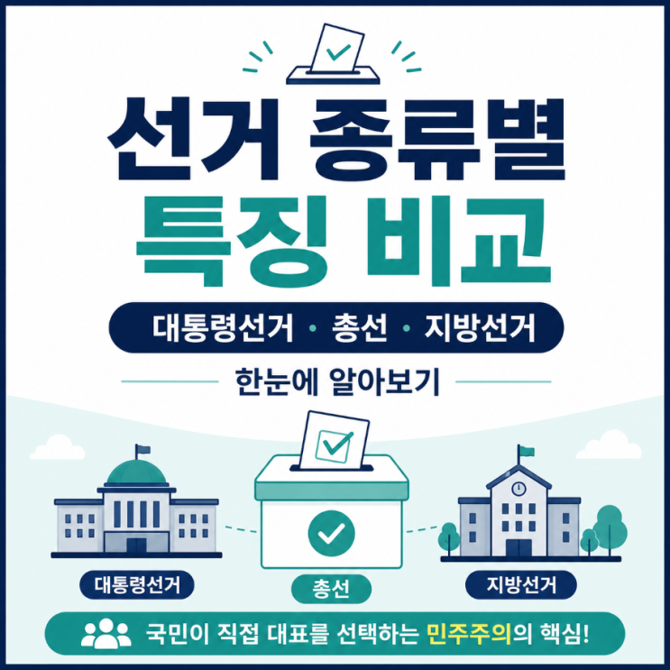  보궐선거 임기 및 선거 종류별 차이점 총정리