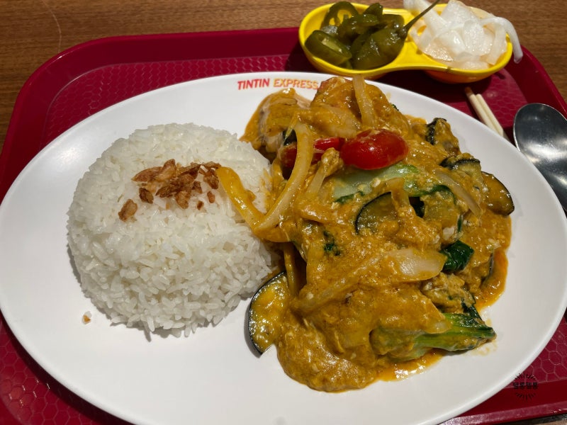 롯데프리미엄아울렛 이천점 맛집 띤띤익스프레스 치킨 팟퐁까리 라이스