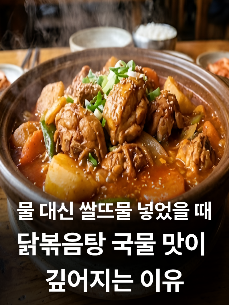 묵은지 김치 닭볶음탕 맛있게 만드는 법 황금레시피 잡내 제거까지