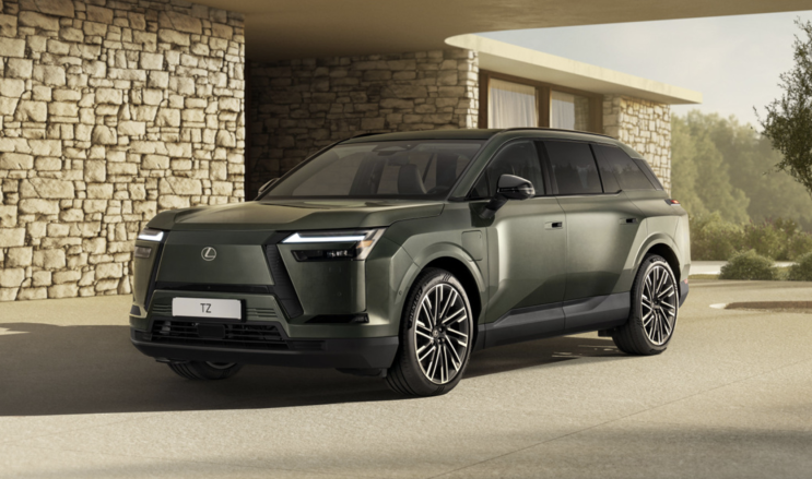 "팰리세이드보다 크다" 렉서스 최초 전동 3열 SUV 공개 TZ 디자인 스펙