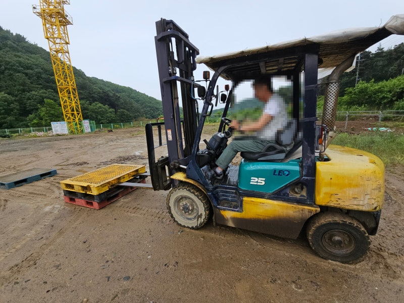 대구 경산 지게차 면허, 하양 은하수건설중장비학원 12시간 교육 완전 정복