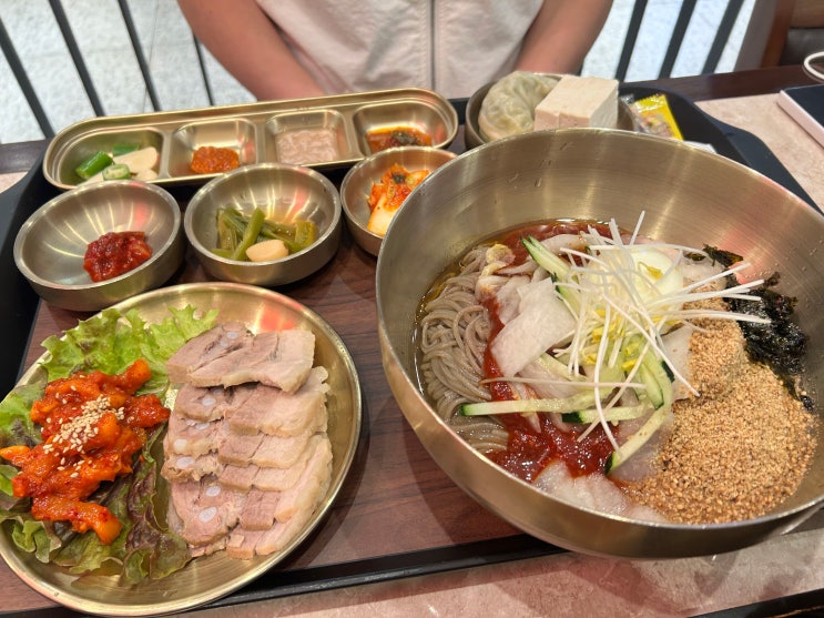  관교동맛집 인천터미널밥집 추천 한티옥 롯데백화점 인천점