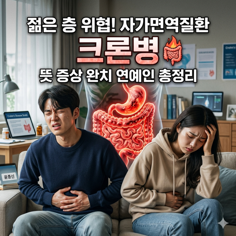 크론병 뜻 증상 완치 크론병 연예인