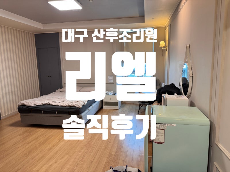 달서구 리엘산후조리원 후기｜디럭스, VIP, VVIP 이용해본 솔직 후기대구 달서구 산후조리원 ....