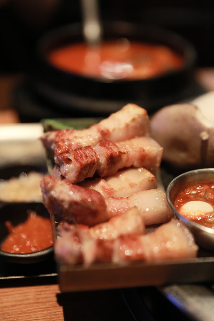  수내역 맛집 고기집 제주흑돼지 직접 구워주는 제주몬트락 후기
